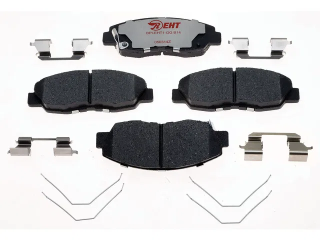 EHT1578H – R/M BRAKES Brake Pad, OE Replacement Hybrid Technology Includes Mounting Hardware